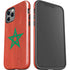 Morocco Flag Distressed iPhone 12 Pro Max Impact Case